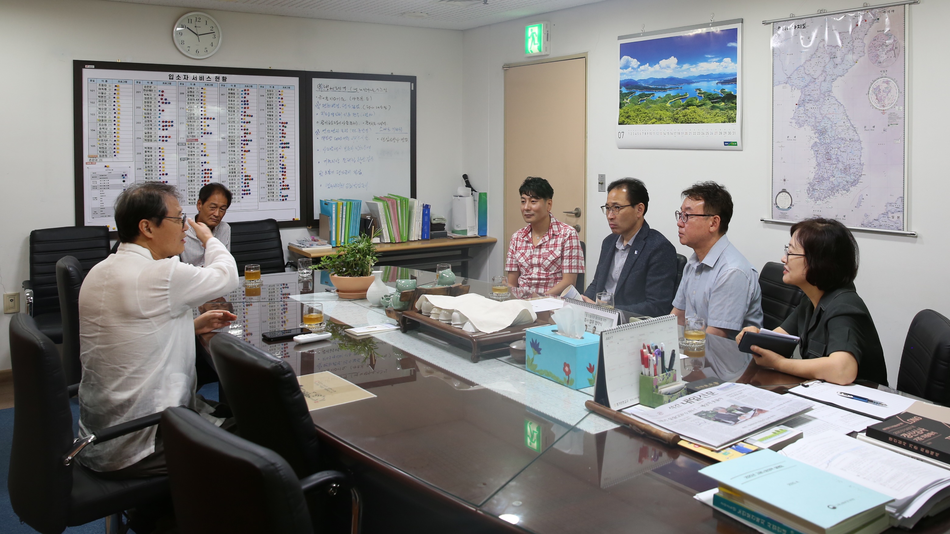 미용사회 봉사활동 격려8번 사진